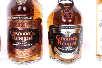 Lot 773 - Five bottles of blended Scotch whisky