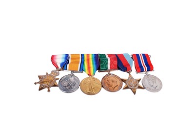 Lot 158 - A group of First and Second World War medals, awarded to George Henry Addison