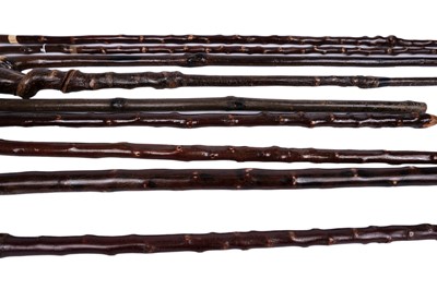 Lot 751 - ﻿A collection of 20th Century handmade walking sticks