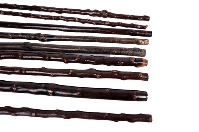 Lot 751 - ﻿A collection of 20th Century handmade walking sticks