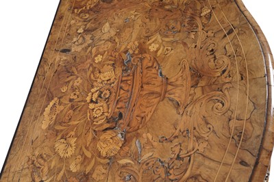 Lot 89 - An early 19th Century Dutch walnut marquetry lowboy