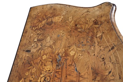 Lot 89 - An early 19th Century Dutch walnut marquetry lowboy