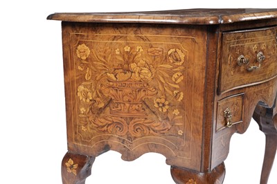 Lot 89 - An early 19th Century Dutch walnut marquetry lowboy