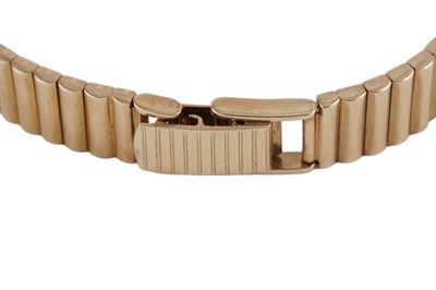 Lot 750 - Paul Laurin: an 18ct yellow gold and diamond cocktail watch