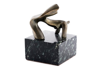Lot 1237 - After Picasso - Abstract sculpture of a figure | bronze