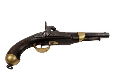 Lot 150 - An early 19th Century French Cavalry pistol