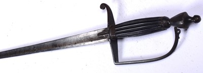 Lot 130 - A George III spadroon sword