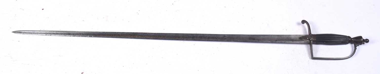 Lot 130 - A George III spadroon sword