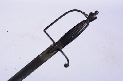 Lot 130 - A George III spadroon sword