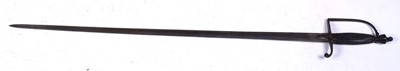 Lot 130 - A George III spadroon sword