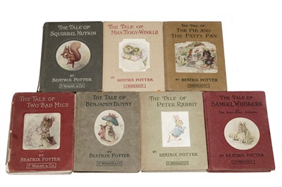 Lot 258 - ﻿A collection of early Beatrix Potter works published by F. Warne & Co