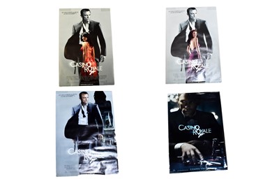 Lot 302 - James Bond 007 - Casino Royale: four posters