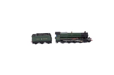 Lot 14 - Four EM gauge scratch-built metal locomotives with tenders