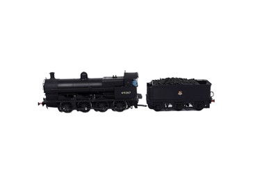Lot 16 - Four EM gauge scratch-built metal locomotives with tenders