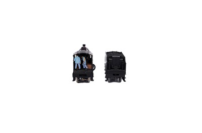 Lot 16 - Four EM gauge scratch-built metal locomotives with tenders