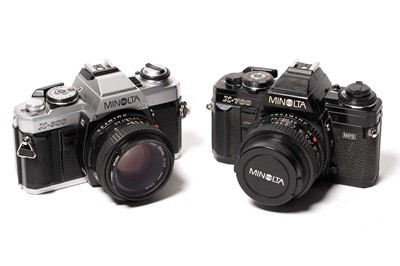 Lot 275 - Two Minolta SLR cameras