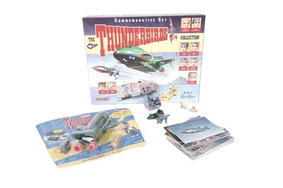 Lot 219 - ﻿A collection of Thunderbirds models and collectibles