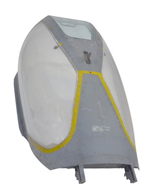 Lot 29 - A canopy from the English Electric Lightning fighter aircraft