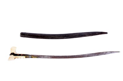 Lot 142 - A 19th Century Ottoman yatagan sword