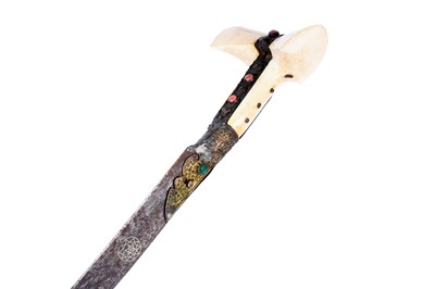 Lot 142 - A 19th Century Ottoman yatagan sword