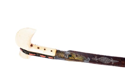 Lot 142 - A 19th Century Ottoman yatagan sword