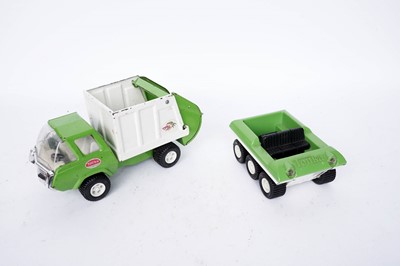 Lot 186 - Six Tonka toy vehicles; and other toys