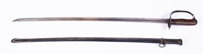 Lot 9 - A Second World War Japanese NCO's sword