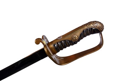 Lot 10 - An early 20th Century Japanese Cavalry Parade Kyu Gunto sword
