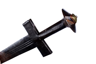 Lot 11 - A mid-20th Century North African Tuareg Hausa people Takouba sword