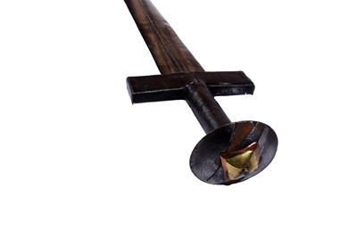 Lot 11 - A mid-20th Century North African Tuareg Hausa people Takouba sword