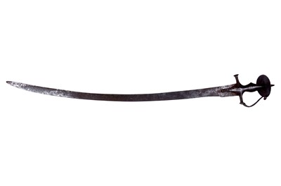 Lot 418 - A 19th Century Indian tulwar sword