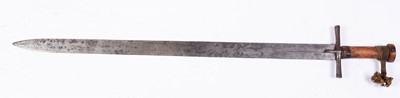 Lot 33 - A 19th Century Sudanese kaskara sword