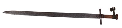Lot 33 - A 19th Century Sudanese kaskara sword