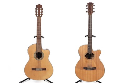 Lot 595 - Two guitars