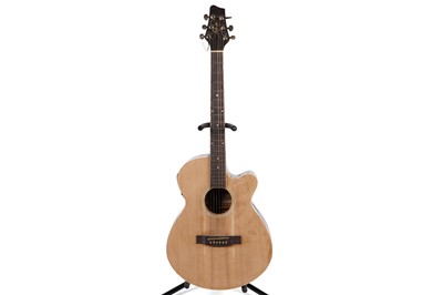 Lot 85 - A Stagg electro-acoustic guitar