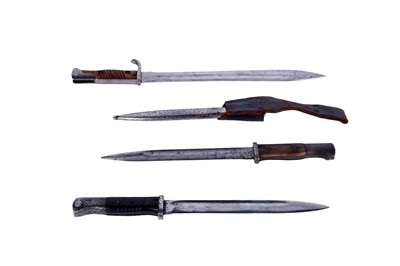 Lot 118 - Three German bayonets