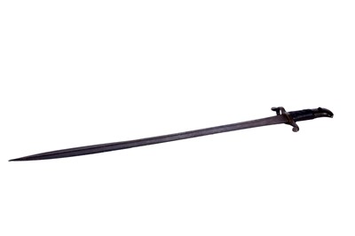 Lot 121 - A First World War Imperial German trench shovel; and other military items