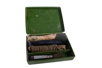 Lot 121 - A First World War Imperial German trench shovel; and other military items