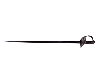 Lot 41 - A George VI 1897 pattern Infantry Officer's Royal Engineers sword