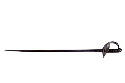 Lot 41 - A George VI 1897 pattern Infantry Officer's Royal Engineers sword