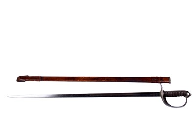 Lot 41 - A George VI 1897 pattern Infantry Officer's Royal Engineers sword
