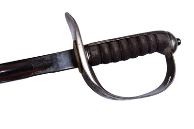 Lot 41 - A George VI 1897 pattern Infantry Officer's Royal Engineers sword