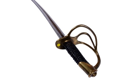 Lot 50 - A Calvary style sword