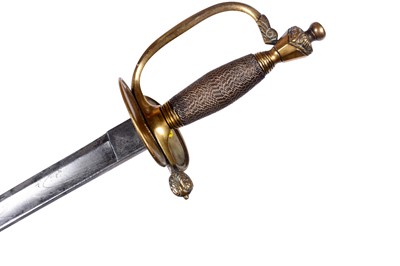Lot 54 - A Georgian 1796 pattern Infantry Officer's sword