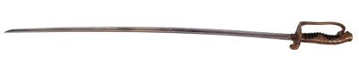 Lot 56 - An early 20th Century Japanese Parade Kyu Gunto sword