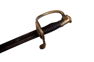 Lot 61 - A 19th Century French 1845 pattern Infantry Officer's sword