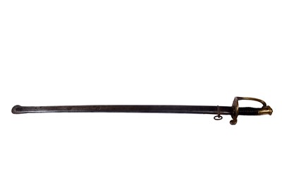Lot 61 - A 19th Century French 1845 pattern Infantry Officer's sword