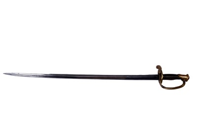 Lot 61 - A 19th Century French 1845 pattern Infantry Officer's sword