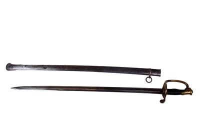 Lot 61 - A 19th Century French 1845 pattern Infantry Officer's sword