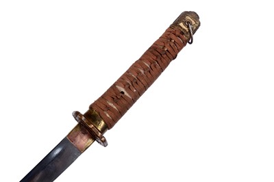 Lot 86 - A Second World War period Japanese Military katana